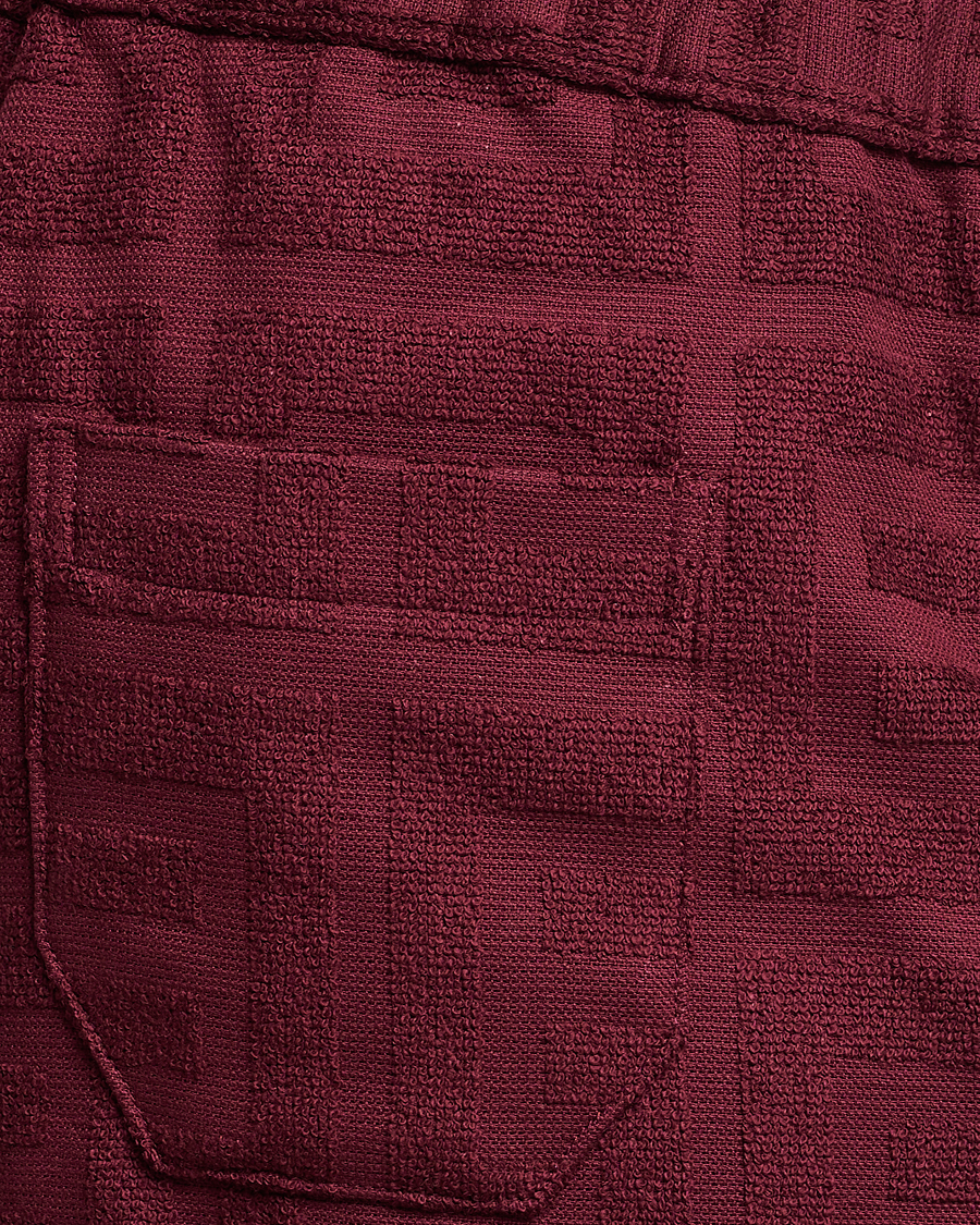 Herren | Shorts | OAS | Terry Shorts Burgundy