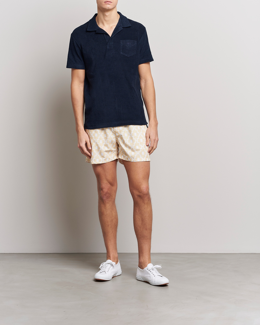 Herren | Badehosen | OAS | Printed Swimshorts Machu