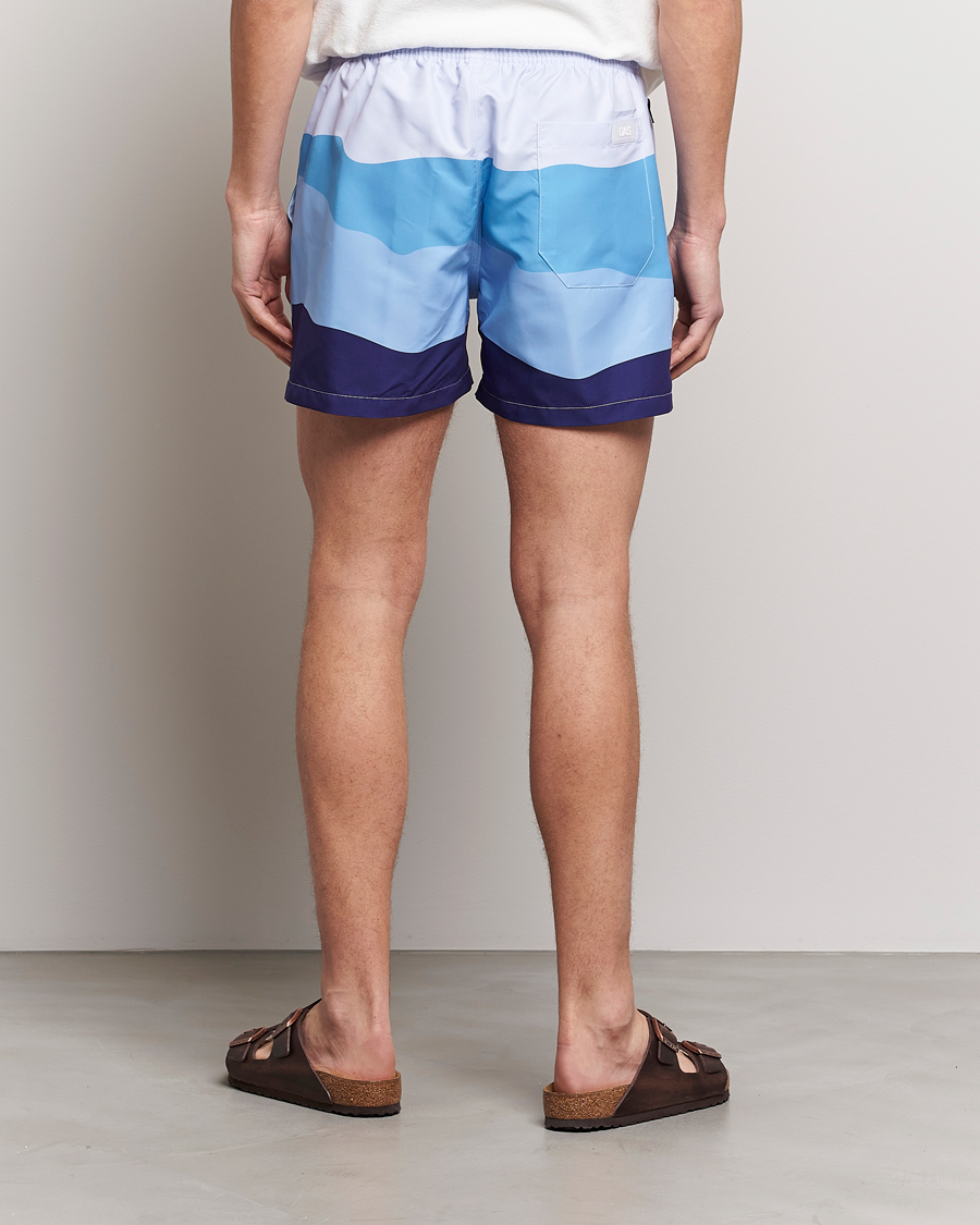 Herren | Badehosen | OAS | Printed Swimshorts Ice Wave