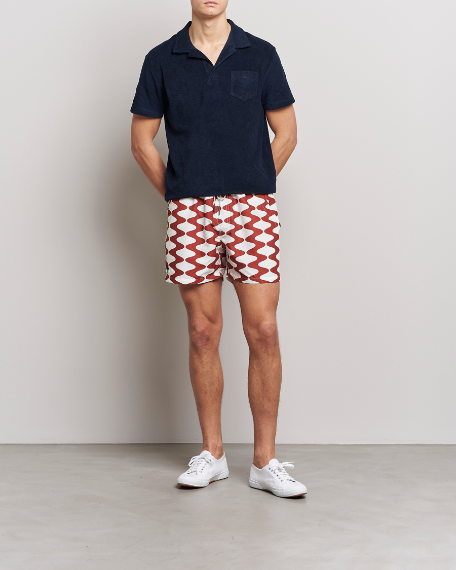 Herren | Badehosen | OAS | Printed Swimshorts Big Lauda