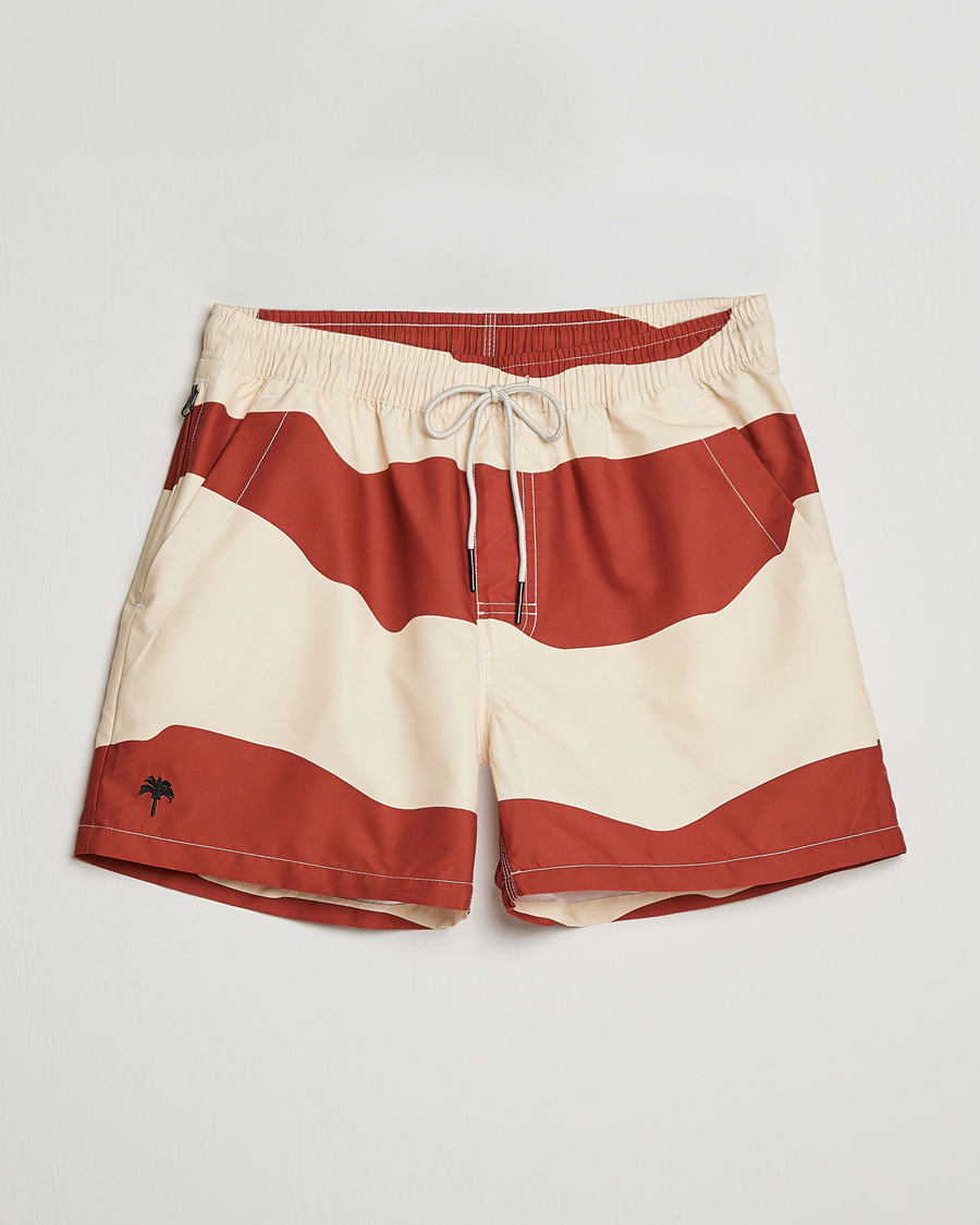 Herren | Badehosen | OAS | Printed Swimshorts Amber Dune