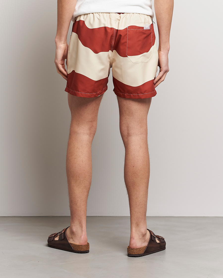 Herren | Badehosen | OAS | Printed Swimshorts Amber Dune