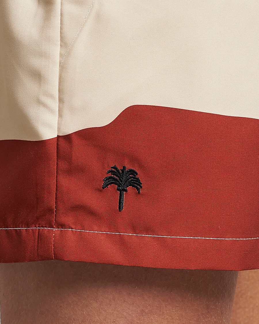 Herren | Badehosen | OAS | Printed Swimshorts Amber Dune