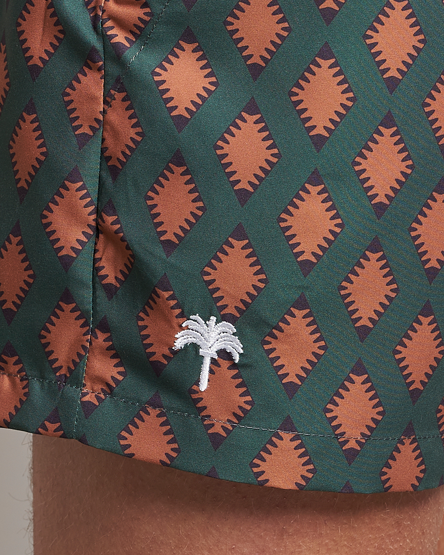 Herren | Badehosen | OAS | Printed Swimshorts Smokin Rustic