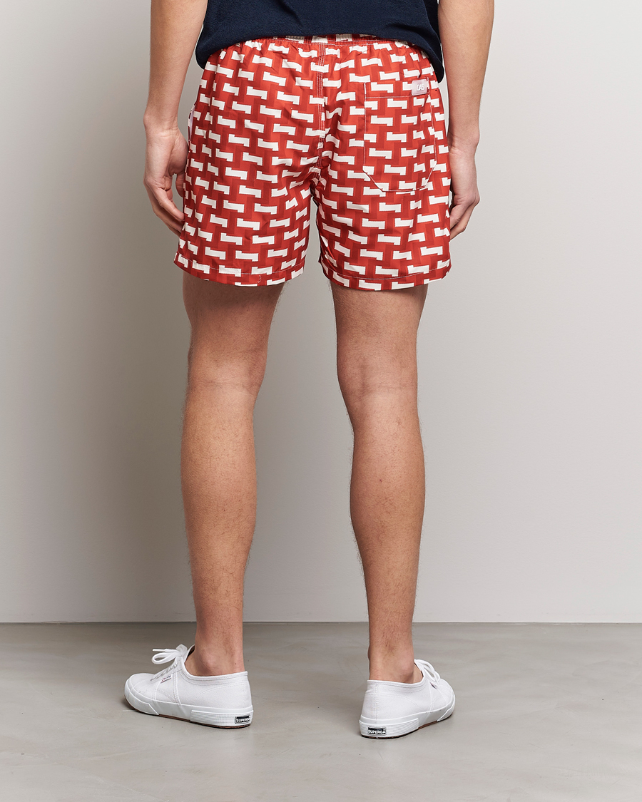 Herren | Badehosen | OAS | Printed Swimshorts Layer Zig