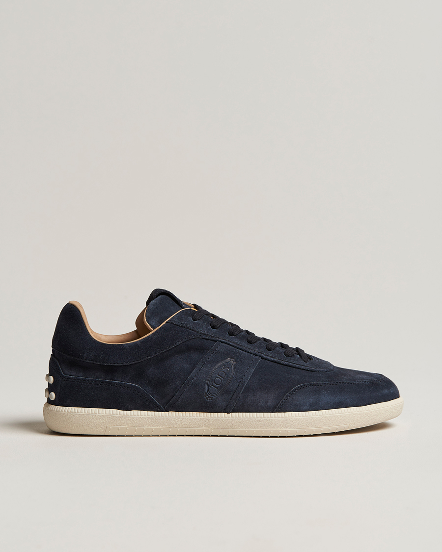 Herren | Tod's Cassetta Leggera Sneaker Navy Suede | Tod's | Cassetta Leggera Sneaker Navy Suede