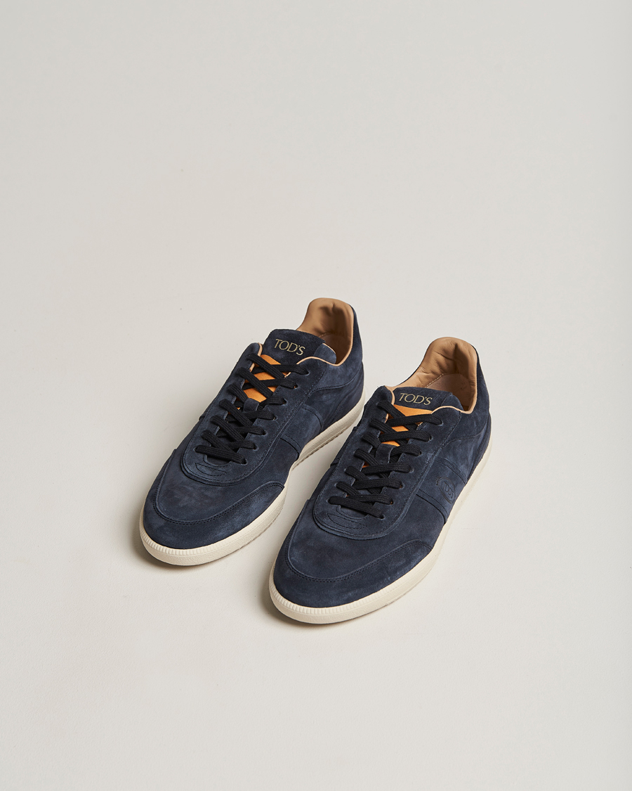 Herren | Tod's Cassetta Leggera Sneaker Navy Suede | Tod's | Cassetta Leggera Sneaker Navy Suede