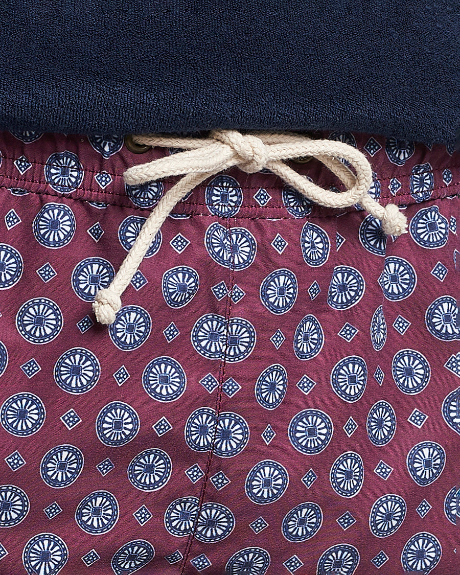 Herren | Ripa Ripa Printed Swimshorts Wine | Ripa Ripa | Printed Swimshorts Wine