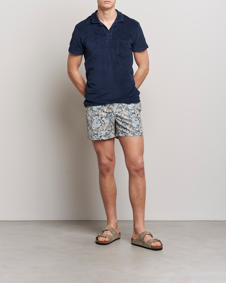 Herren | Badehosen | Ripa Ripa | Printed Swimshorts Green