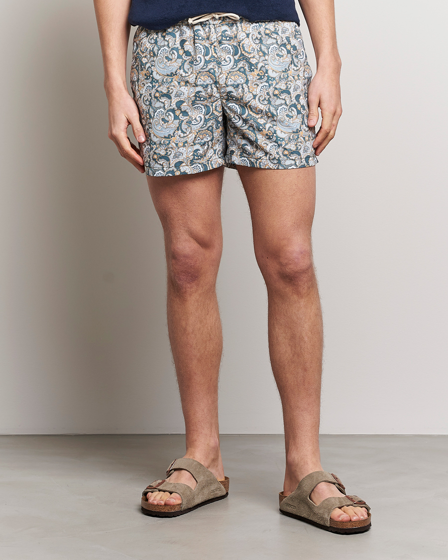 Herren | Badehosen | Ripa Ripa | Printed Swimshorts Green