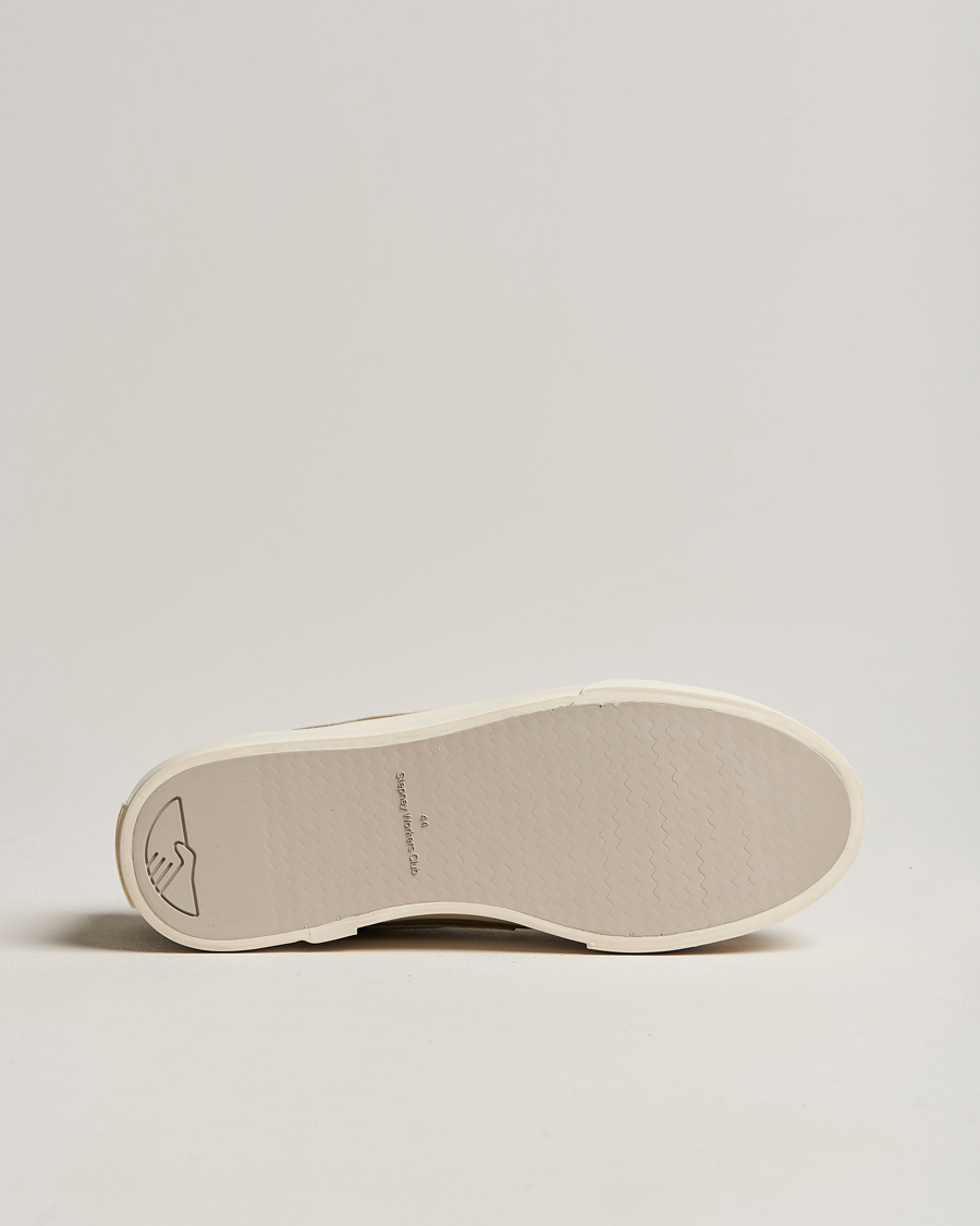 Herren | Stepney Workers Club Dellow S-Strike Suede Sneaker Moss/Ecru | Stepney Workers Club | Dellow S-Strike Suede Sneaker Moss/Ecru