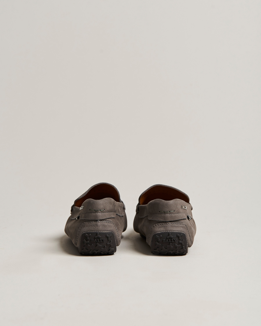 Herren | Bally Peir Calf Leather Car Shoe Dark Mineral | Bally | Peir Calf Leather Car Shoe Dark Mineral