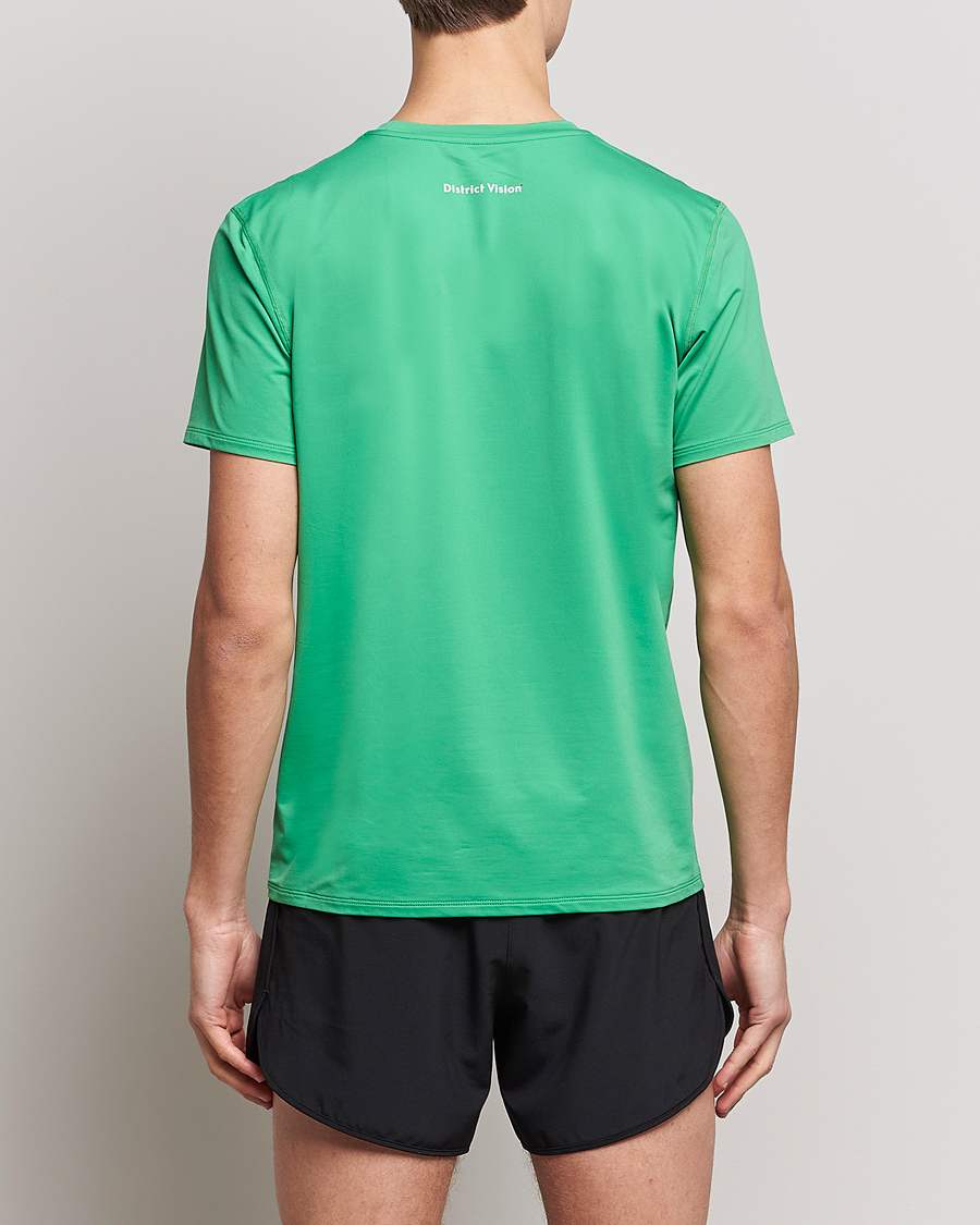 Herren | T-Shirts | District Vision | Deva-Tech Short Sleeve T-Shirt Algae