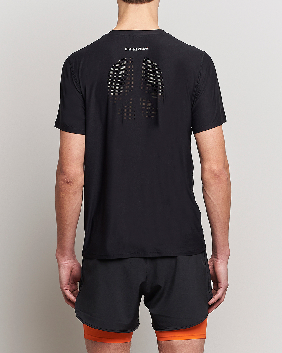 Herren | T-Shirts | District Vision | Aloe-Tech Short Sleeve T-Shirt Black