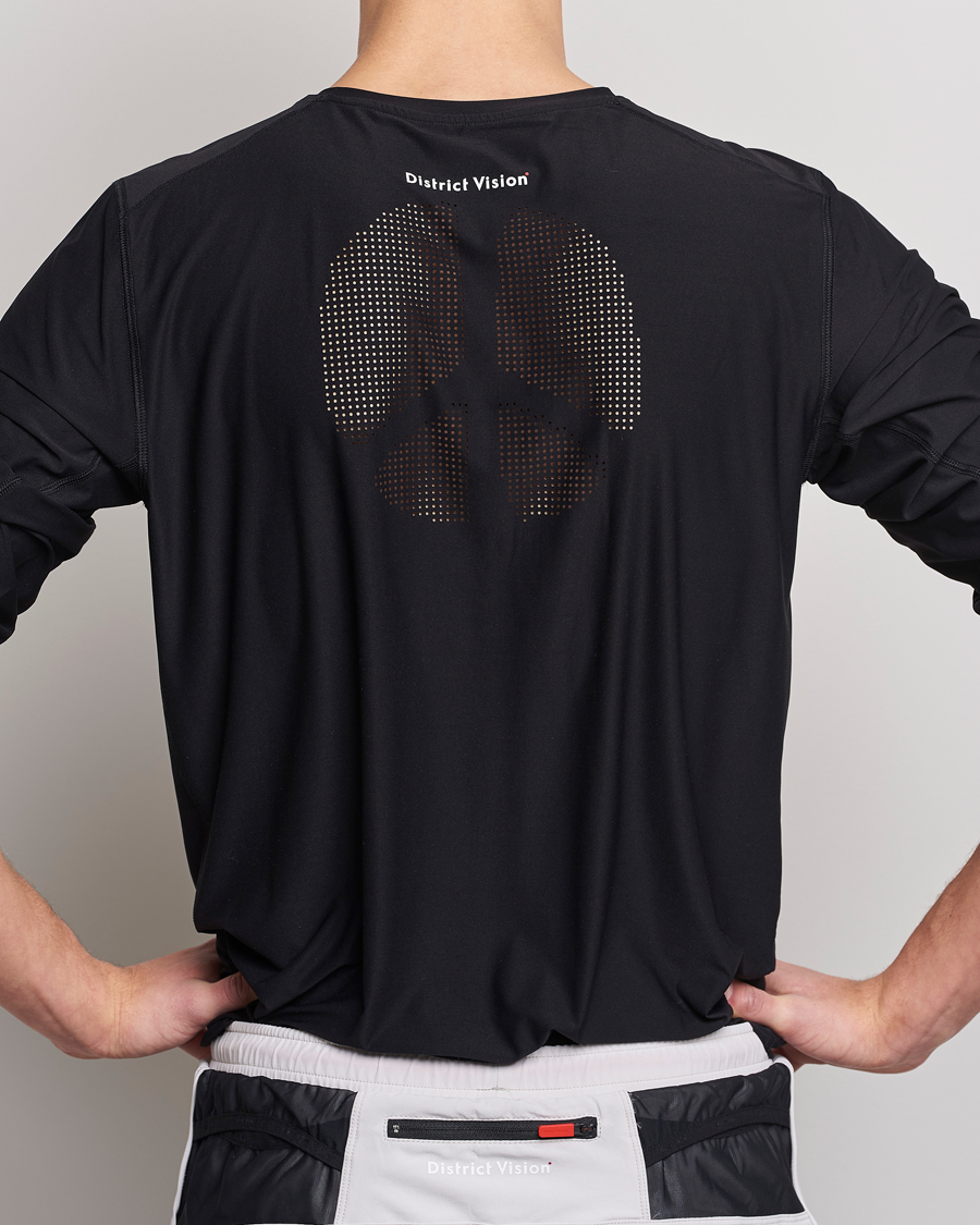 Herren | | District Vision | Aloe-Tech Long Sleeve T-Shirt Black