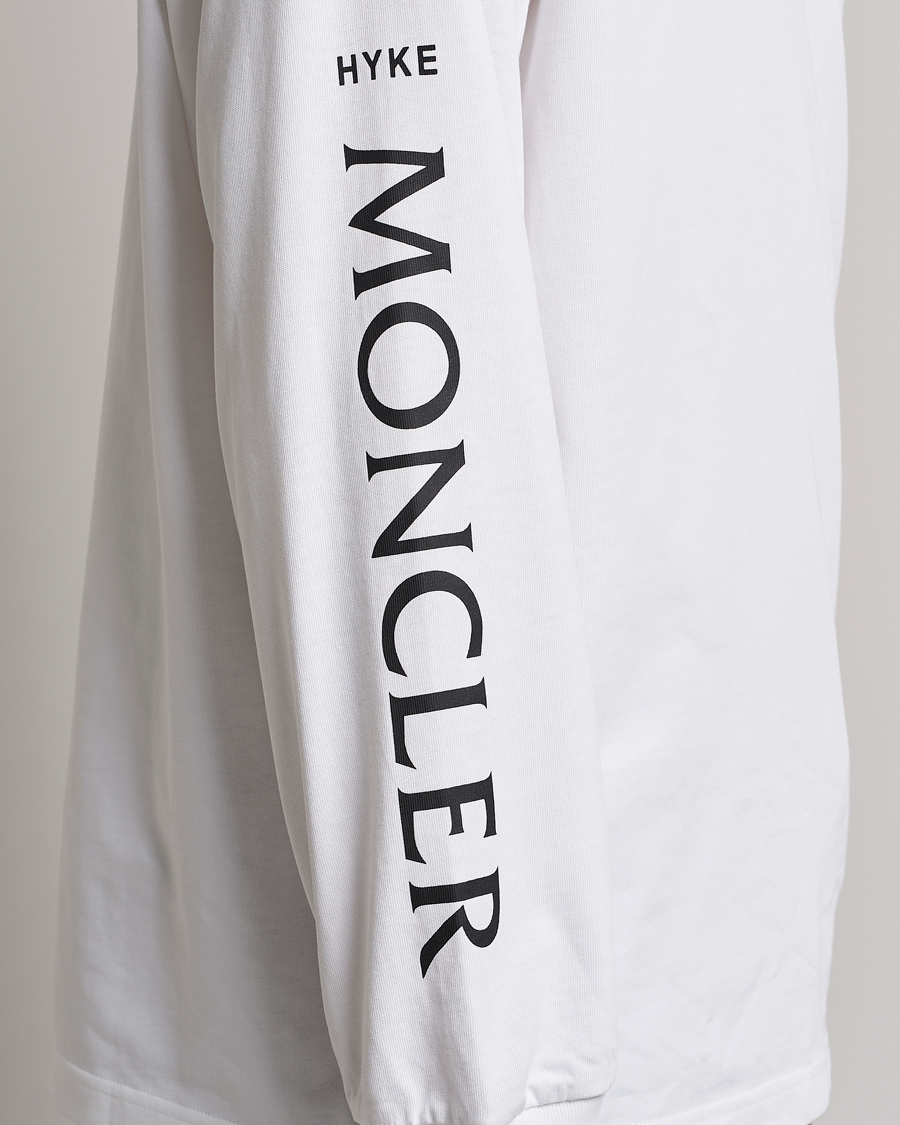 Herren | T-Shirts | Moncler Genius | 4 Moncler Hyke Long Sleeve T-Shirt White