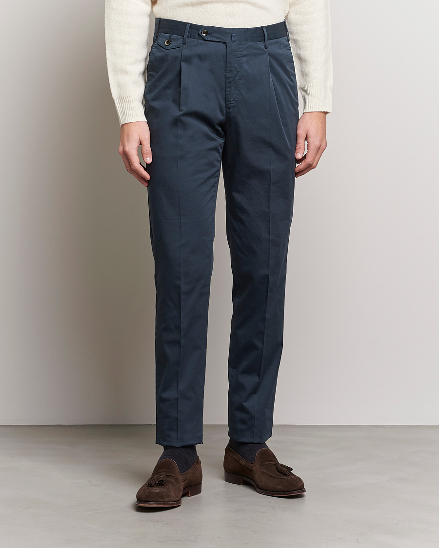 Herren | Hosen | PT01 | Gentleman Fit Cotton Stretch Chinos Navy
