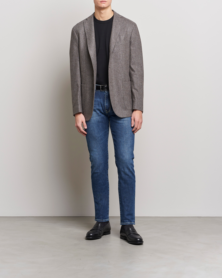 Herren | Jeans | PT01 | Slim Fit Stretch Jeans Medium Blue Wash