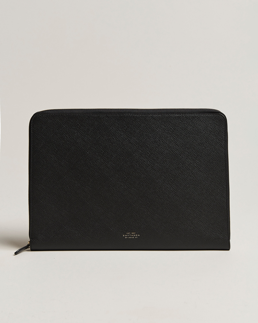 Herren | Smythson Panama Laptop Case 13