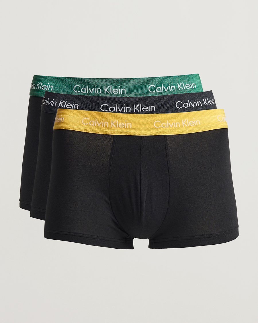 Herren | Unterwäsche | Calvin Klein | Cotton Stretch Trunk 3-Pack Black