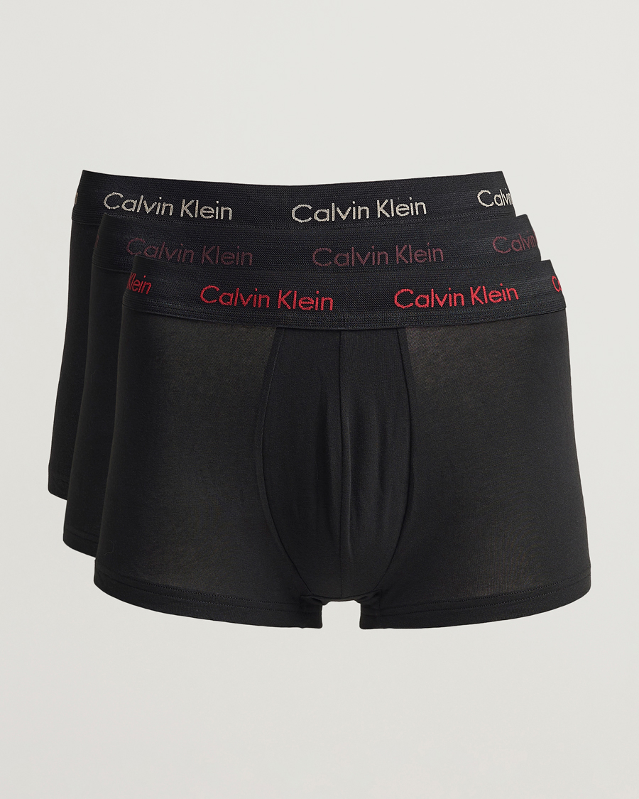 Herren | Unterwäsche | Calvin Klein | Cotton Stretch Trunk 3-Pack Black