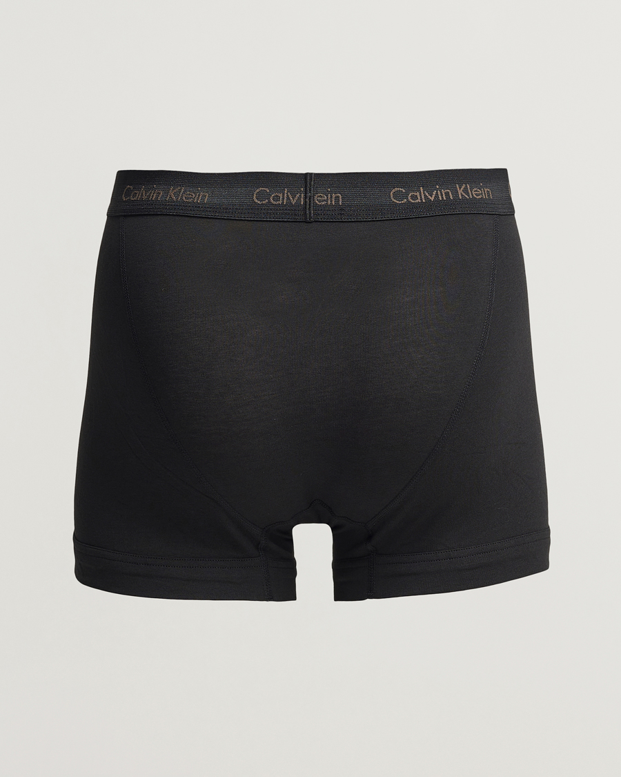 Herren | Unterwäsche | Calvin Klein | Cotton Stretch Trunk 3-Pack Black