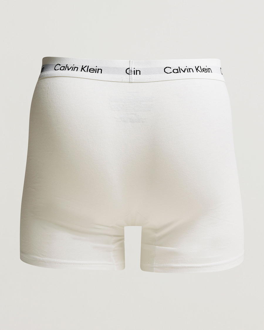 Herren | Unterwäsche | Calvin Klein | Cotton Stretch 3-Pack Boxer Breif Grey/White/Blue