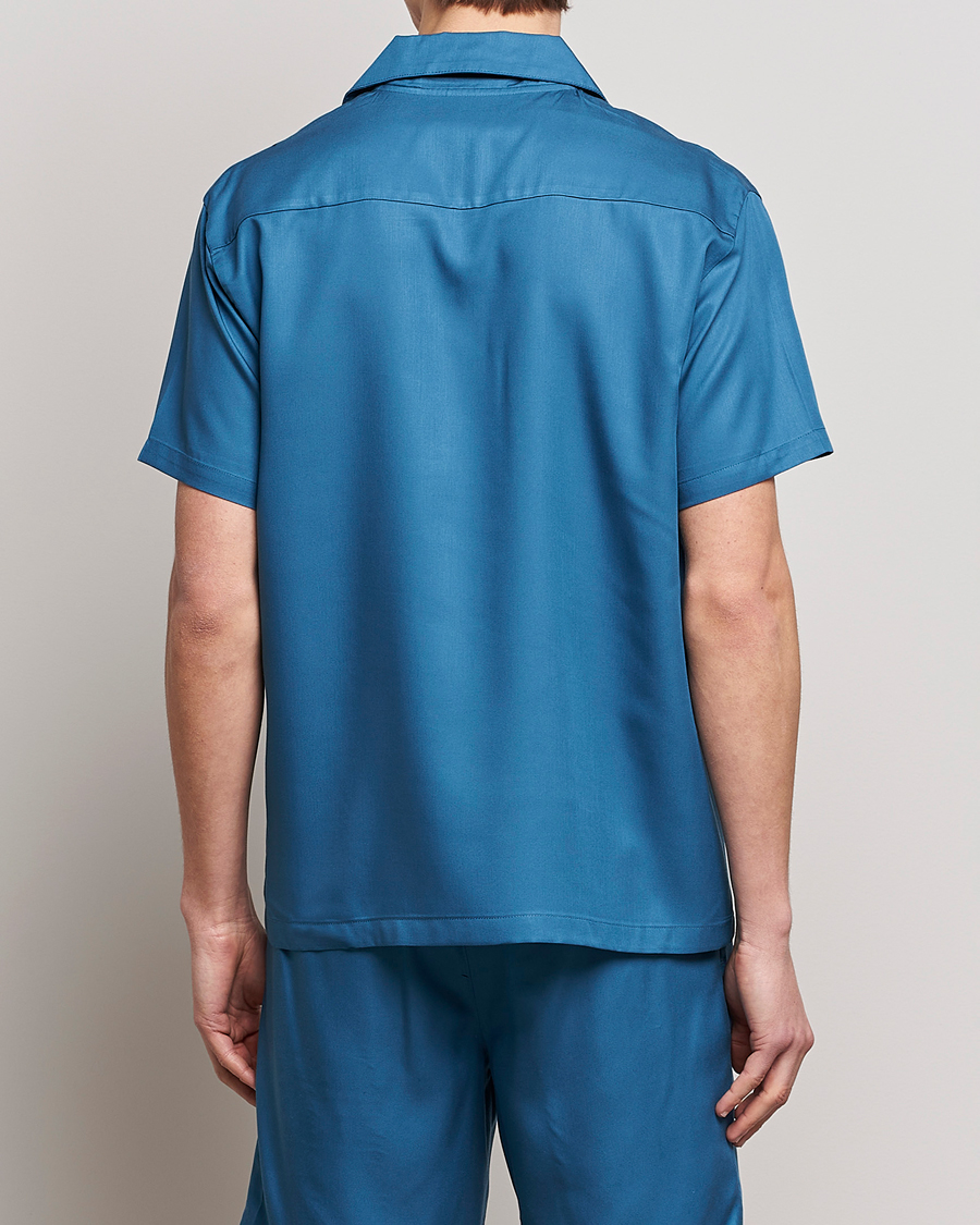 Herren | Hemden | Calvin Klein | Lyocell Short Sleeve Loungewear Shirt Midnight