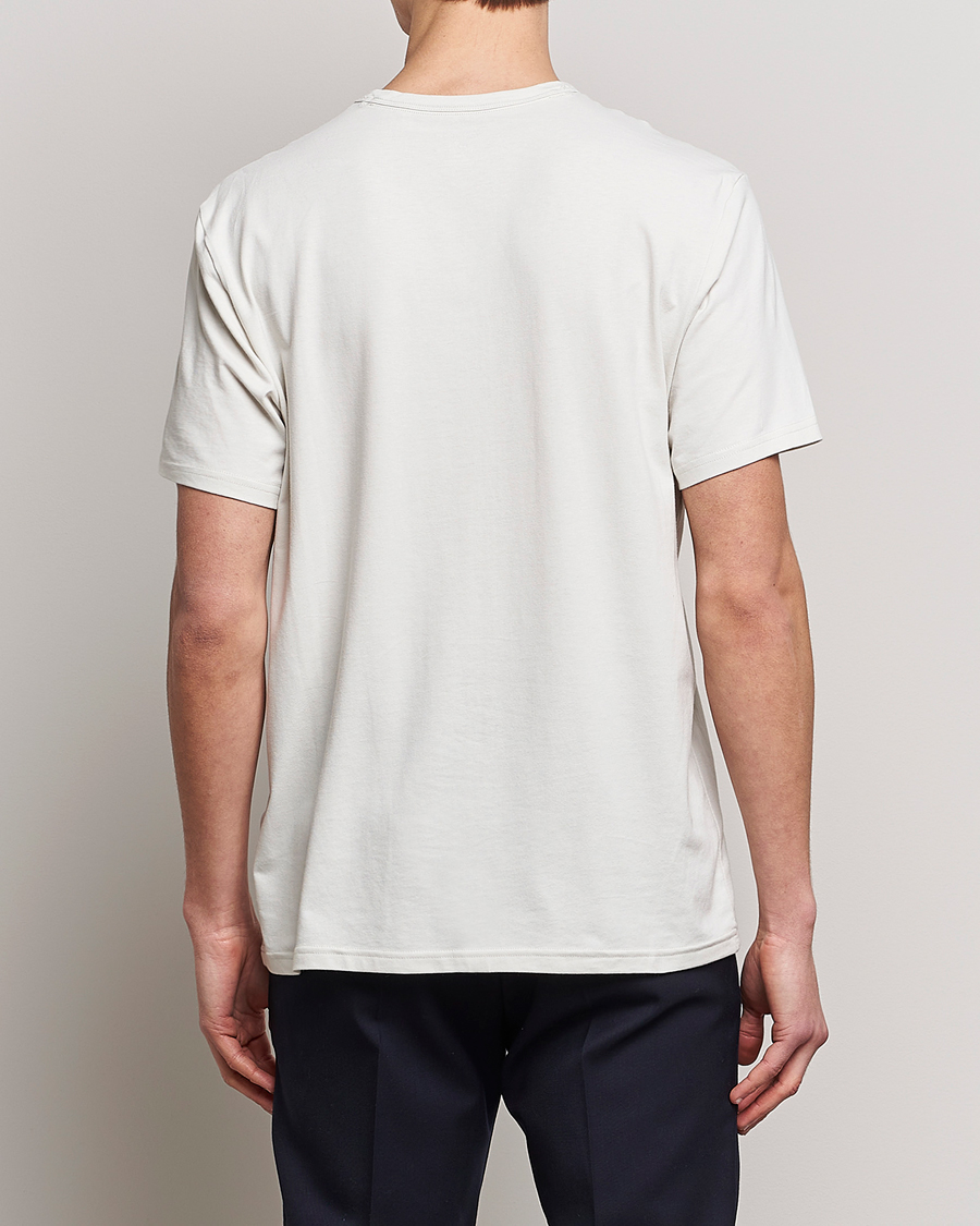 Herren | T-Shirts | Calvin Klein | Logo Crew Neck Loungewear T-Shirt Silver Birch