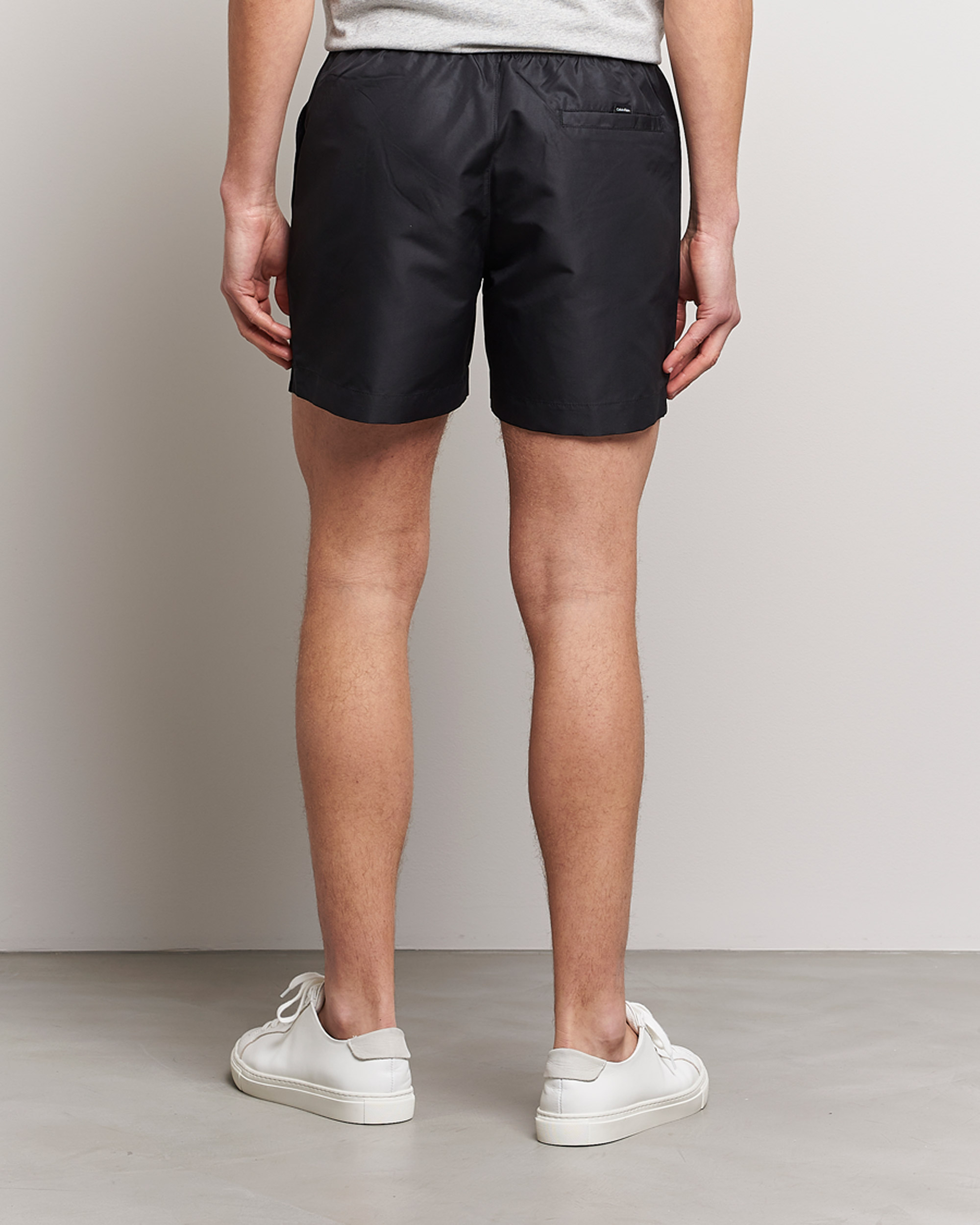 Herren | Badehosen | Calvin Klein | Logo Drawstring Swimshorts Black