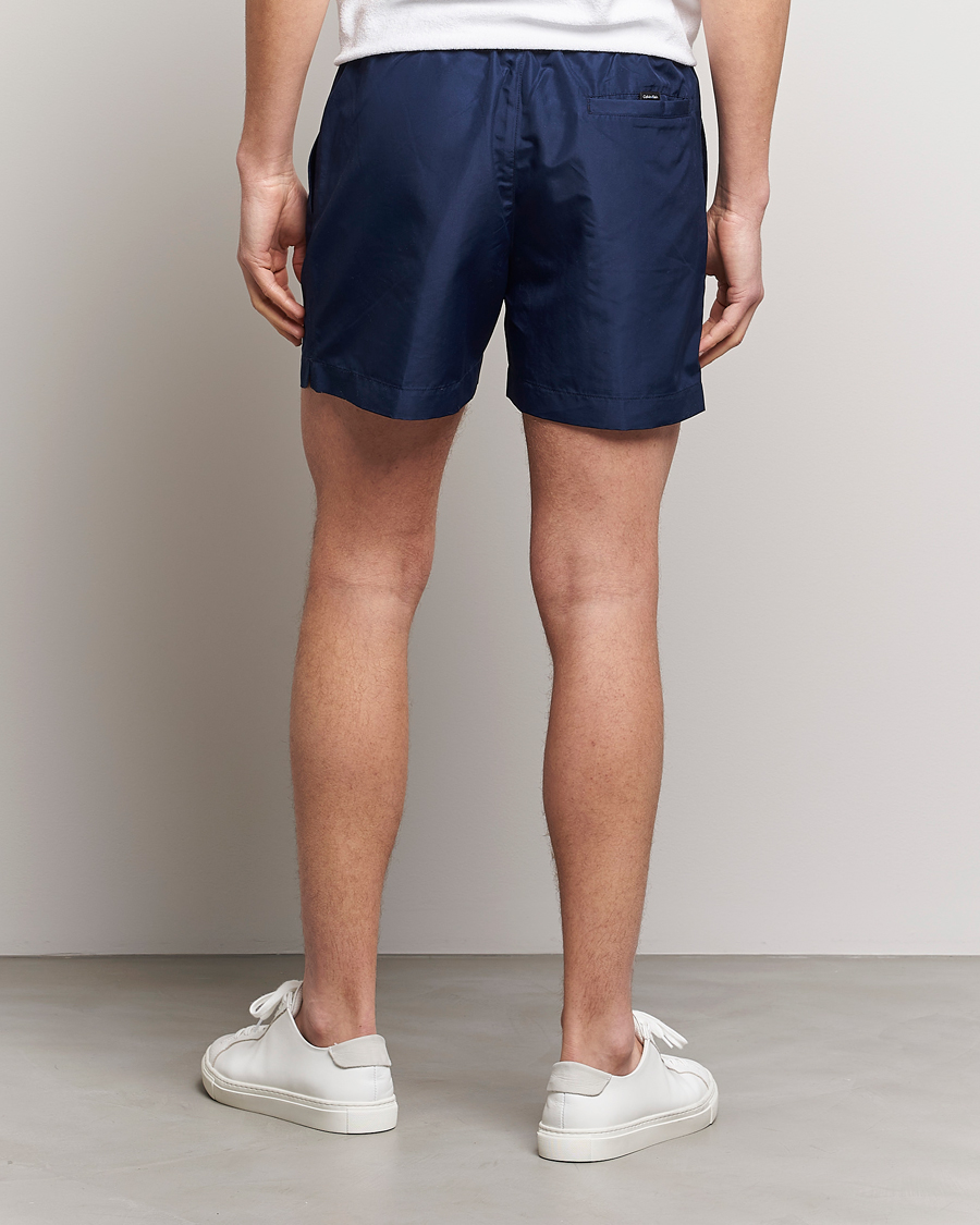 Herren | Badehosen | Calvin Klein | Logo Drawstring Swimshorts Navy Iris