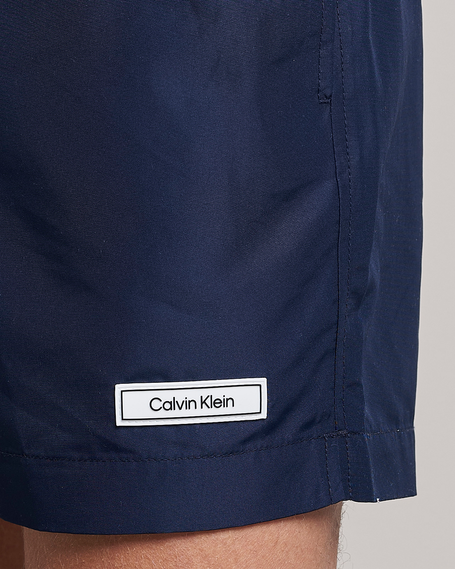 Herren | Badehosen | Calvin Klein | Logo Drawstring Swimshorts Navy Iris