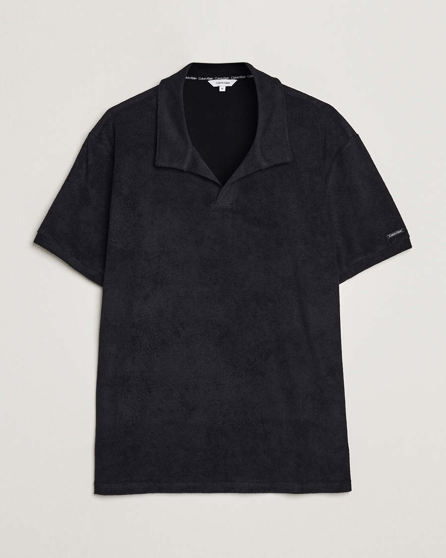 Herren | Poloshirts | Calvin Klein | Terry Polo Black