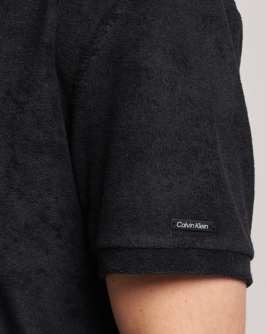 Herren | Poloshirts | Calvin Klein | Terry Polo Black