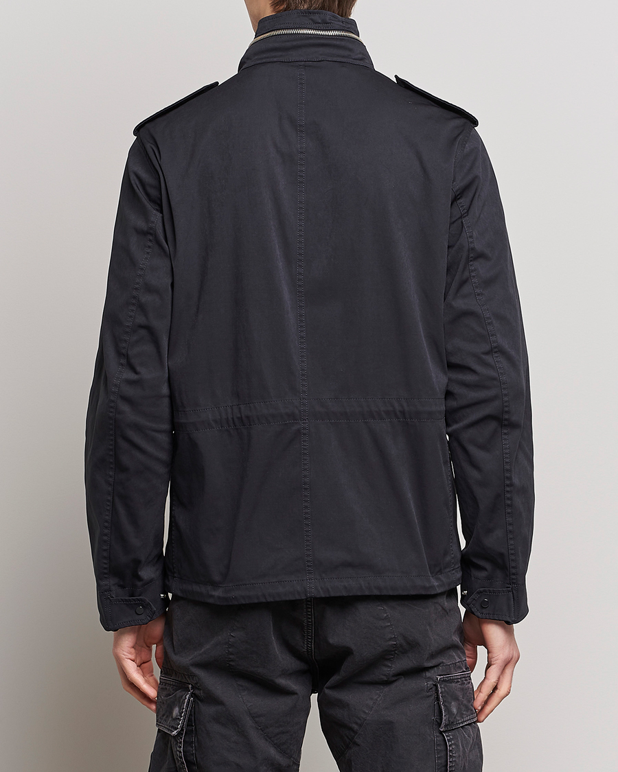 Herren | Jacken | Ten c | 9 oz OJJ Piece Dyed Short Field Jacket Navy