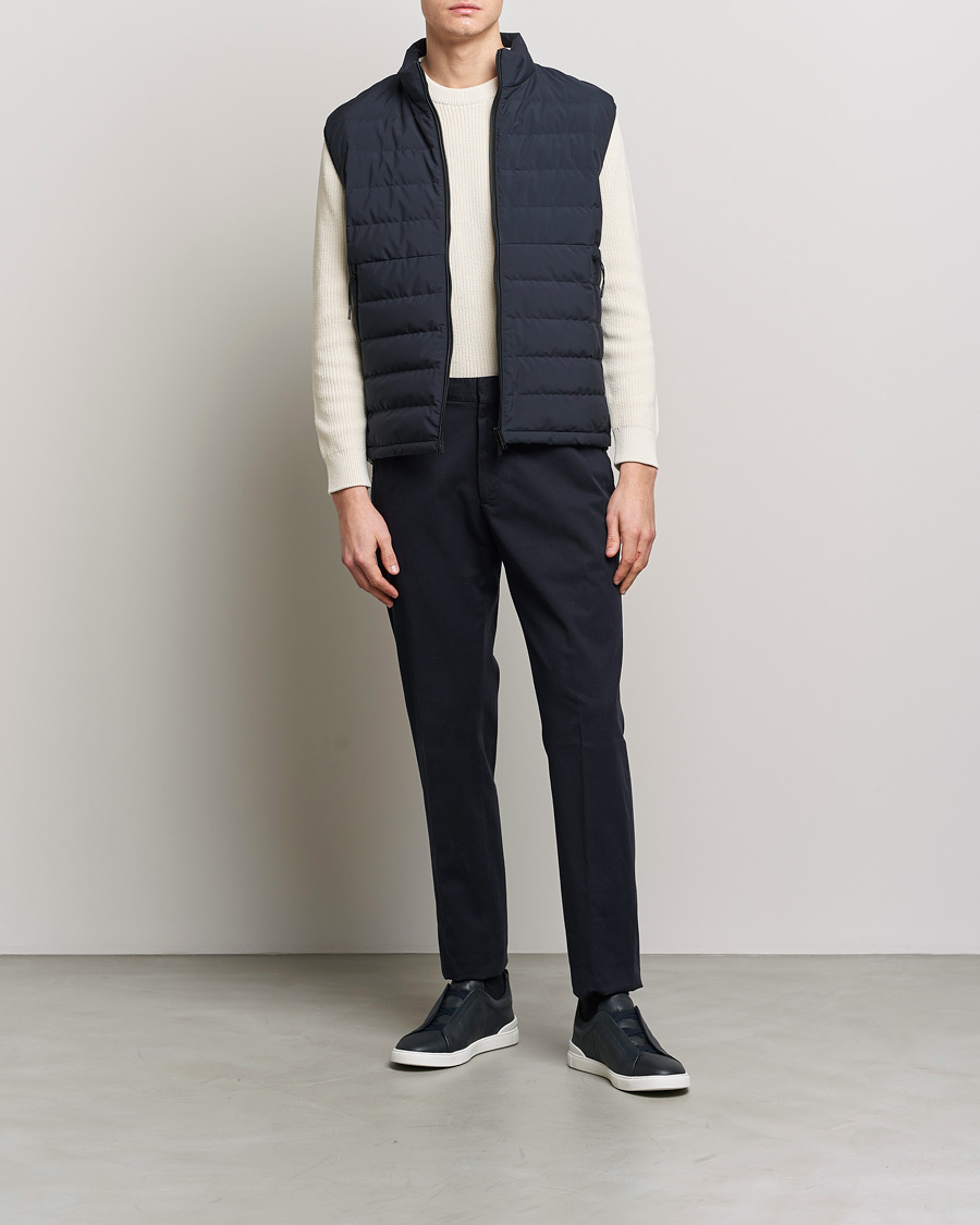 Herren | Westen | Zegna | Stratos Padded Gilet Navy