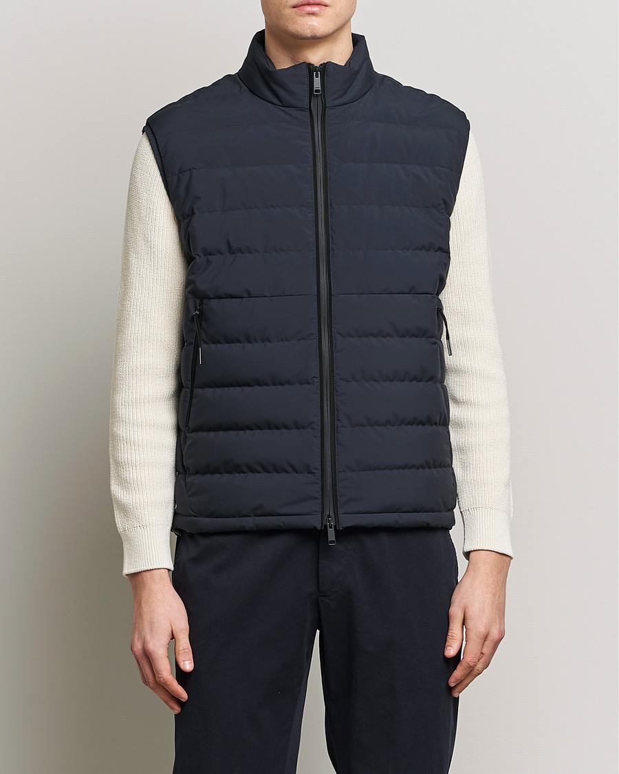 Herren | Westen | Zegna | Stratos Padded Gilet Navy