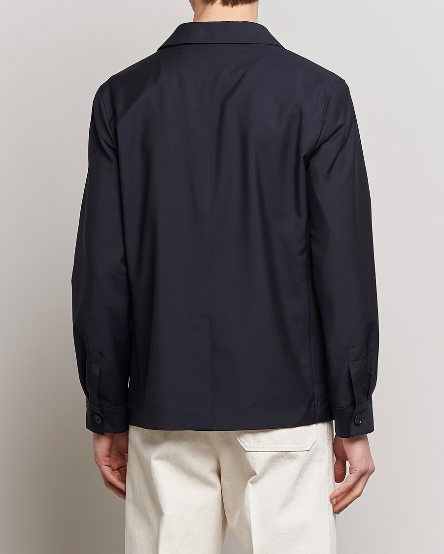 Herren | Jacken | Zegna | Wool/Mohair Chore Jacket Navy