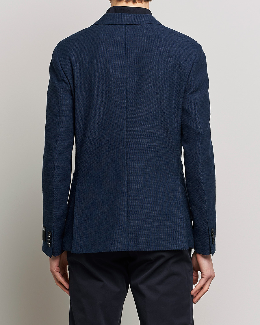 Herren | Sakkos | Zegna | Cotton/Linen Informale Blazer Navy