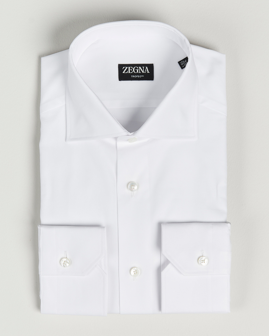 Herren | Hemden | Zegna | Slim Fit Trofeo Dress Shirt White