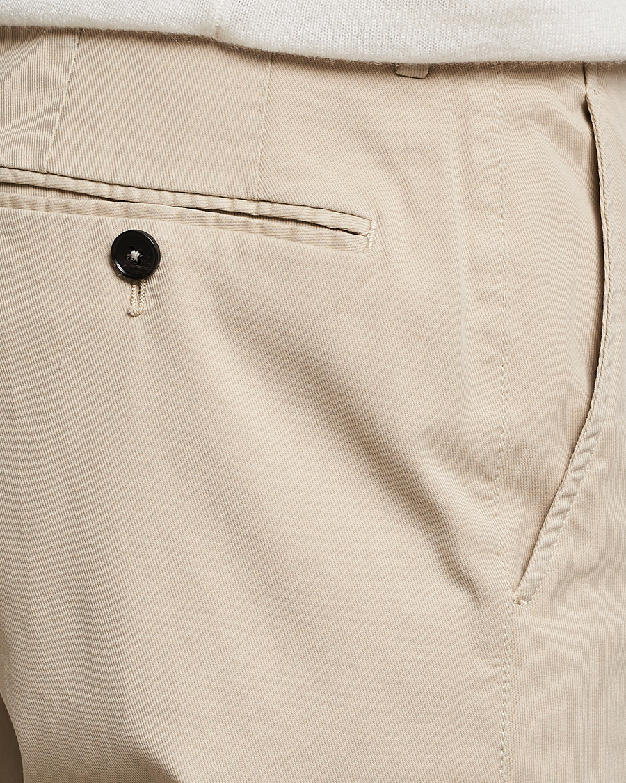 Herren | Hosen | Zegna | Slim Fit Premium Cotton Chinos Off White