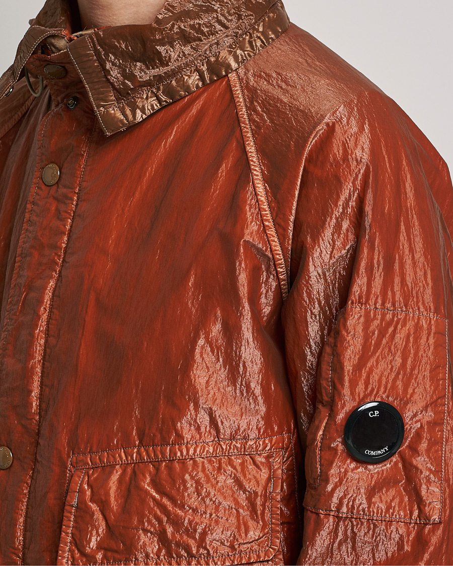 Herren | Jacken | C.P. Company | Kan-D Garment Dyed Nylon Jacket Rust
