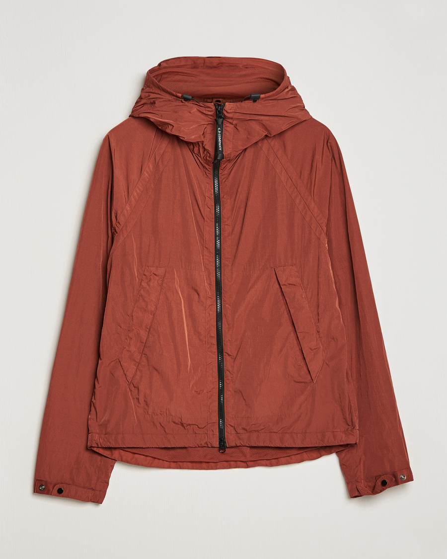 Herren | Jacken | C.P. Company | Chrome Re-cycled Nylon Goggle Jacket Rust