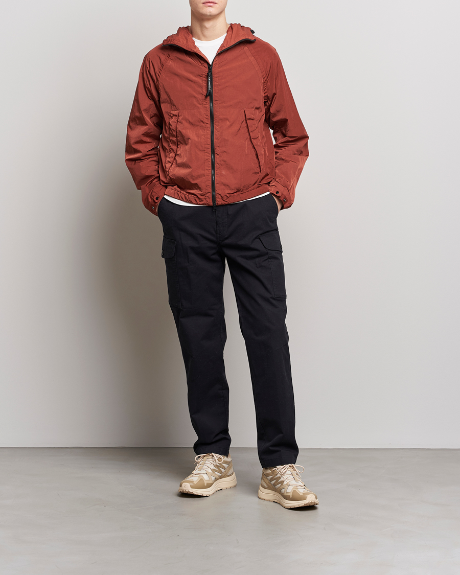Herren | Jacken | C.P. Company | Chrome Re-cycled Nylon Goggle Jacket Rust