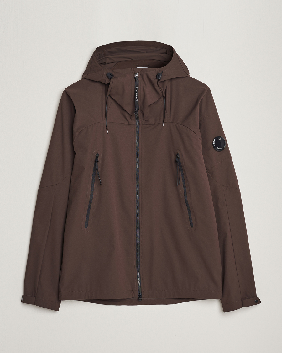 Herren | Jacken | C.P. Company | Pro-tek Hooded Lens Jacket Brown