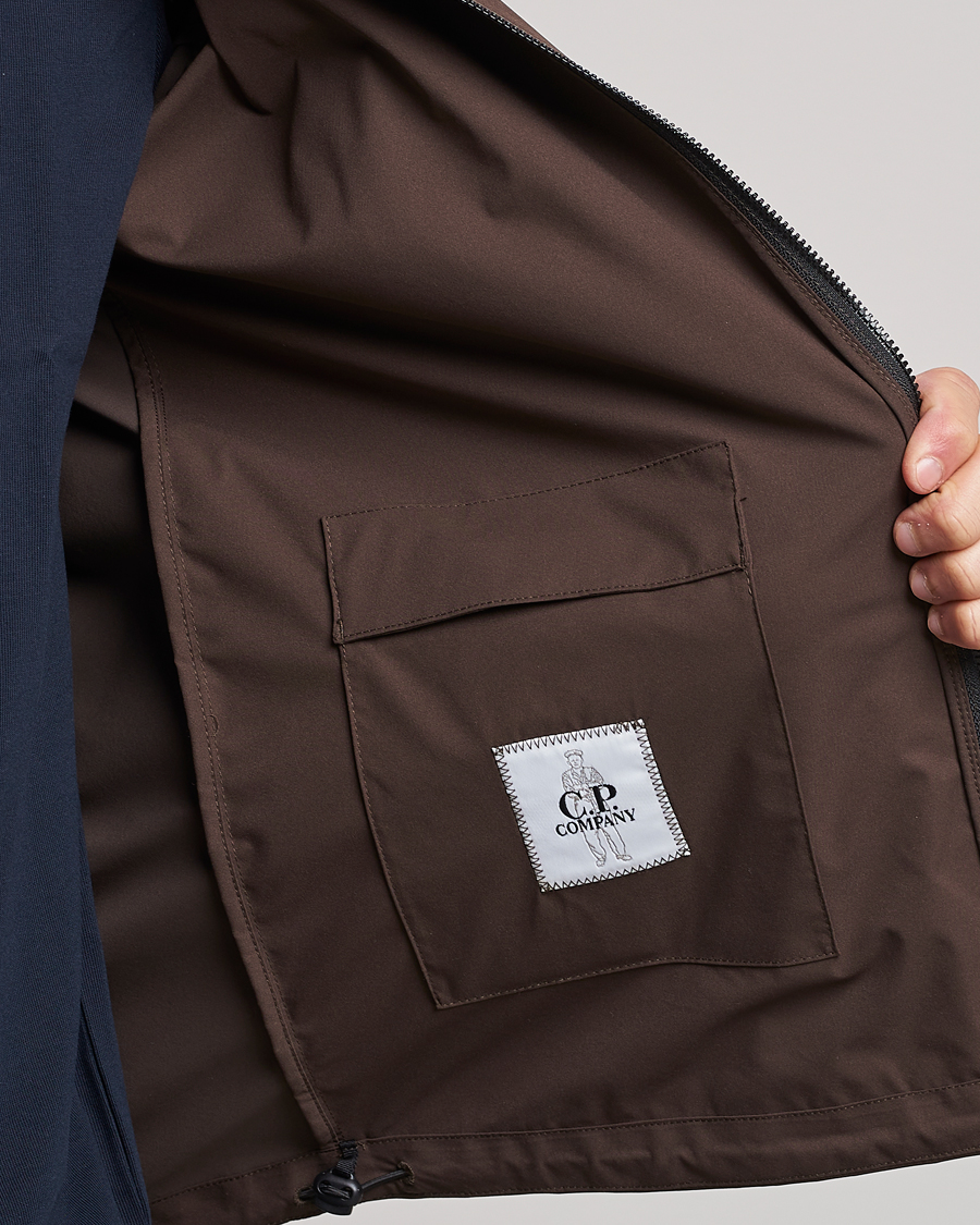 Herren | Jacken | C.P. Company | Pro-tek Hooded Lens Jacket Brown
