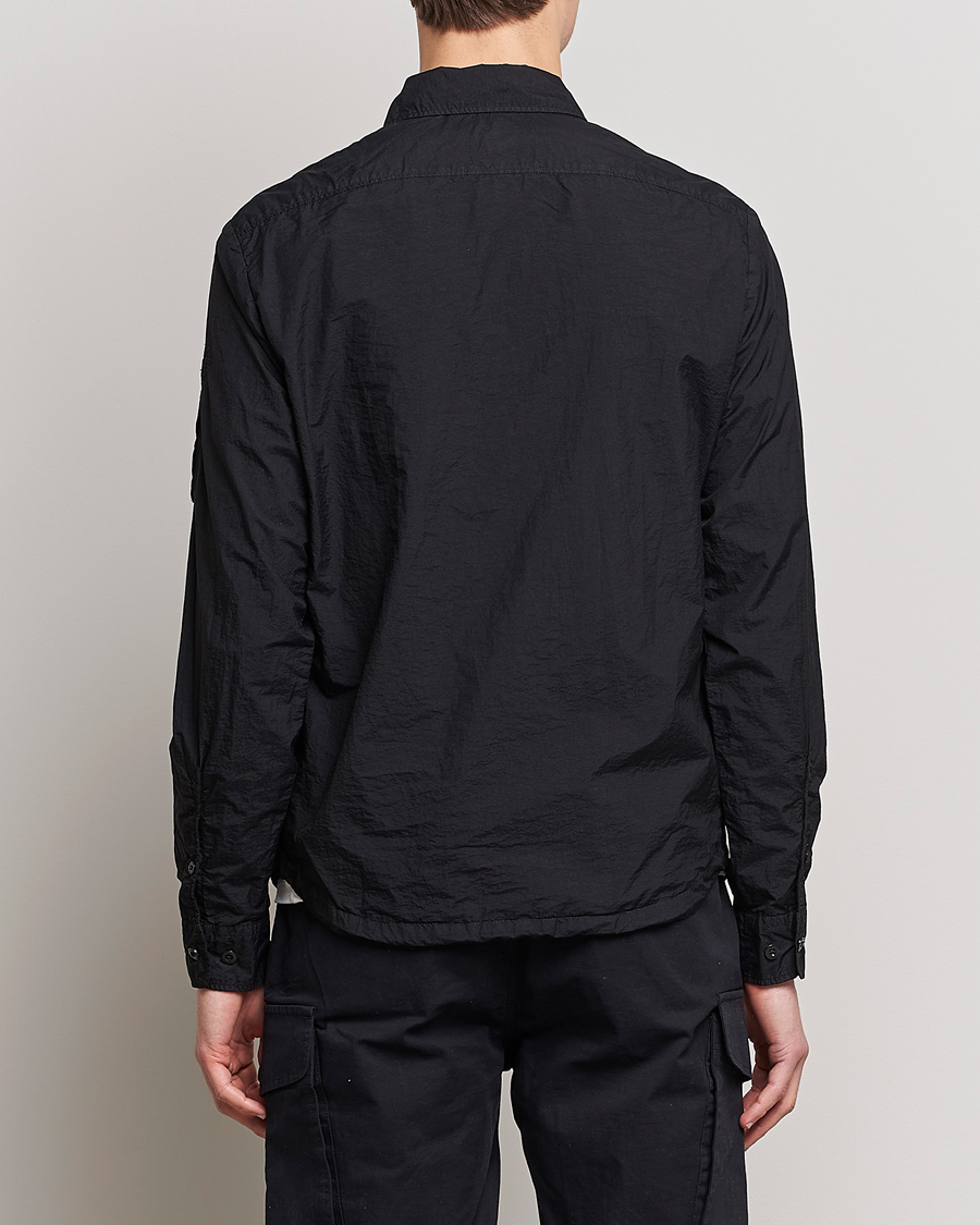 Herren | Hemden | C.P. Company | Taylon L Nylon Zip Shirt Jacket Black
