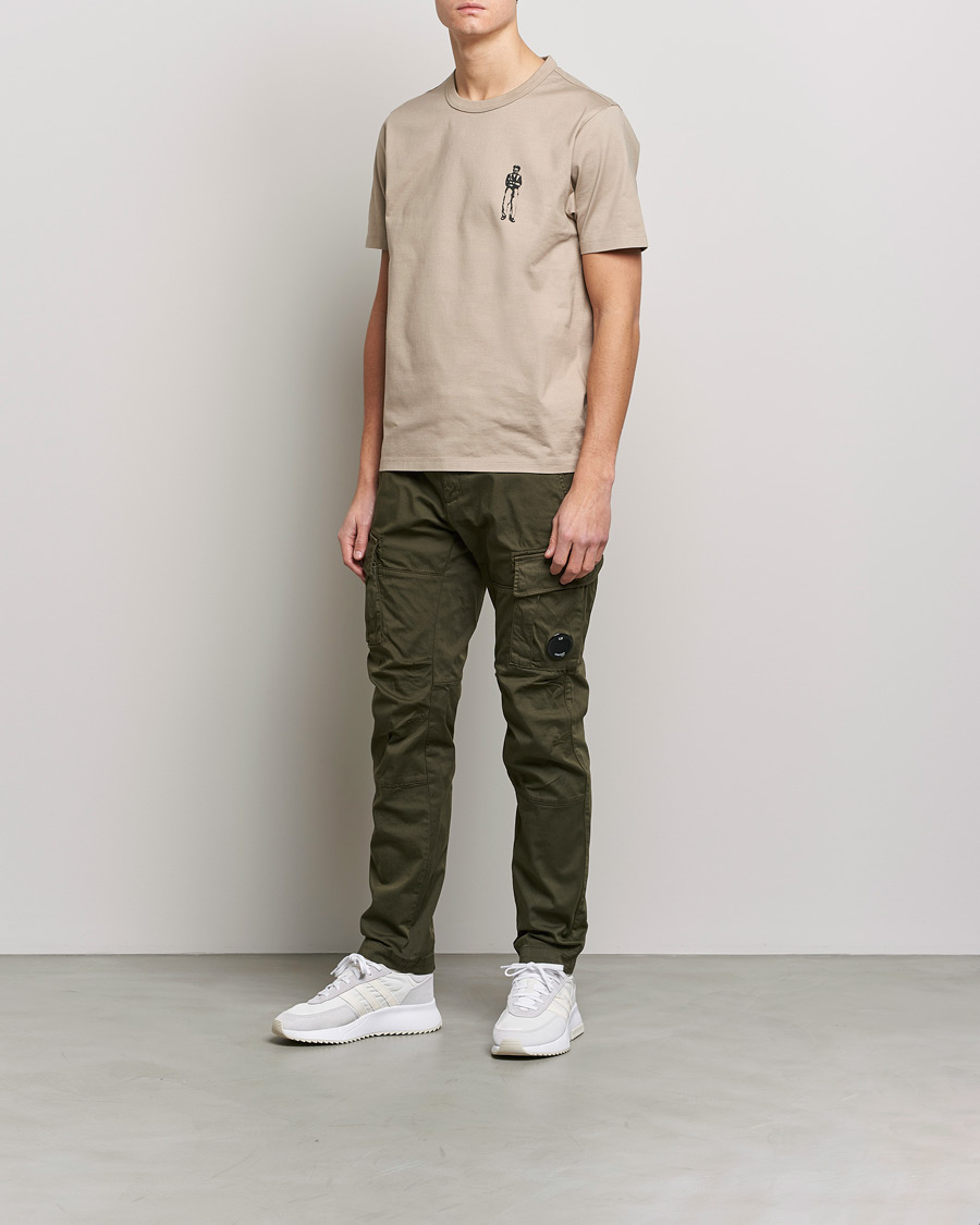Herren | Hosen | C.P. Company | Satin Stretch Cargo Pants Olive