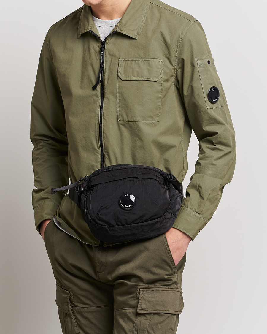 Herren | C.P. Company Nylon B Small Accessorie Bag Black | C.P. Company | Nylon B Small Accessorie Bag Black