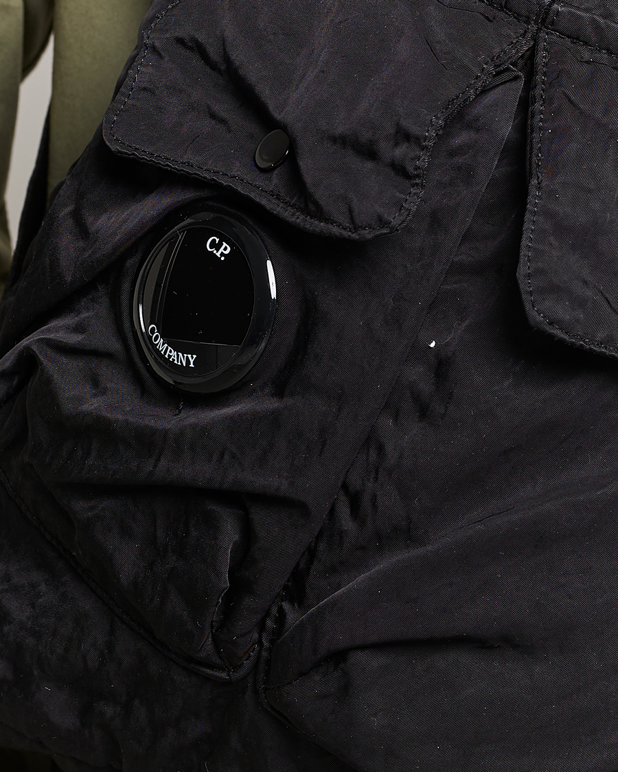 Herren | C.P. Company Nylon B Shoulder Bag Black | C.P. Company | Nylon B Shoulder Bag Black